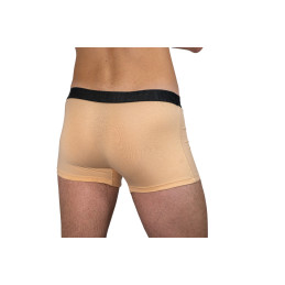 boxeri barbati din bumbac elastic,bej