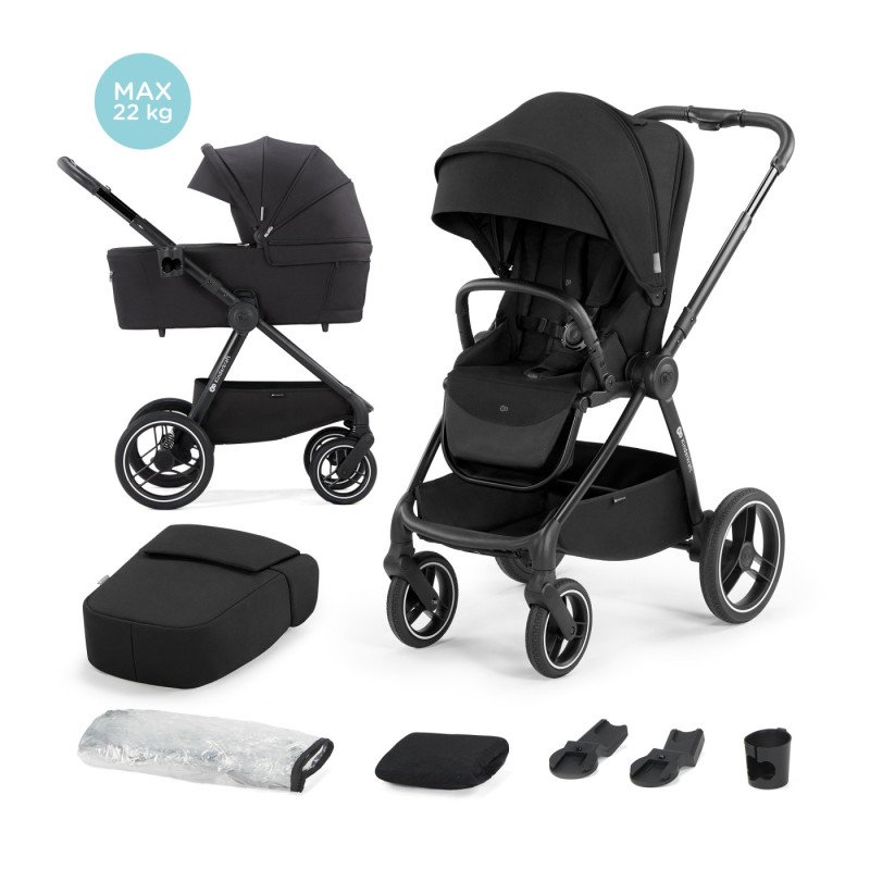CARUCIOR MULTIFUNCTIONAL 2IN1 KINDERKRAFT NEA NIGHT BLACK | MARKETPLACE SHOPPING CENTER