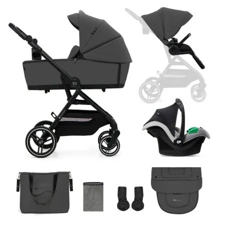CARUCIOR KINDERKRAFT YOXI 3IN1 (MINK PRO) MOON GREY | MARKETPLACE SHOPPING CENTER