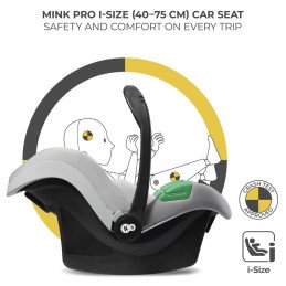 CARUCIOR KINDERKRAFT YOXI 3IN1 (MINK PRO) MOON GREY | MARKETPLACE SHOPPING CENTER