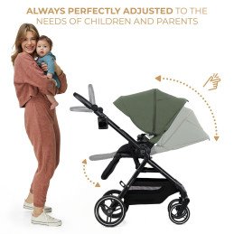 CARUCIOR KINDERKRAFT YOXI 3IN1 (MINK PRO) MISTIC GREEN | MARKETPLACE SHOPPING CENTER