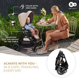 CARUCIOR KINDERKRAFT YOXI 3IN1 (MINK PRO) BEJ NISIP | MARKETPLACE SHOPPING CENTER
