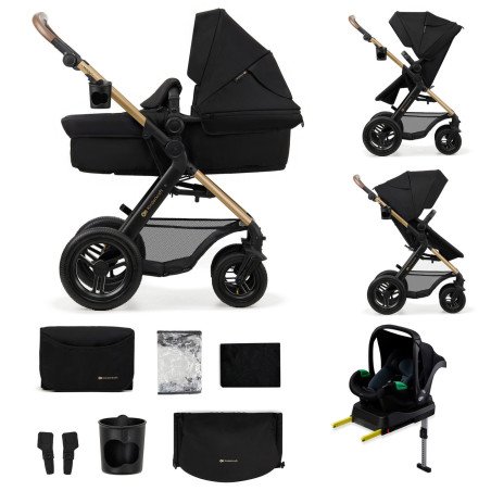 CARUCIOR MULTIFUNCTIONAL KINDERKRAFT MOOV 2 AIR 4IN1 PURE BLACK | MARKETPLACE SHOPPING CENTER