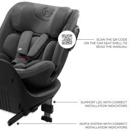 SCAUN AUTO KINDERKRAFT XRIDER 2 I-SIZE 40-150 CM GREY | MARKETPLACE SHOPPING CENTER