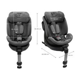 SCAUN AUTO KINDERKRAFT XRIDER 2 I-SIZE 40-150 CM GREY | MARKETPLACE SHOPPING CENTER