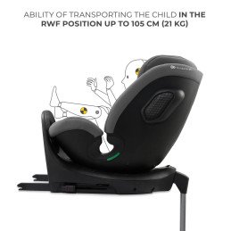 SCAUN AUTO KINDERKRAFT XRIDER 2 I-SIZE 40-150 CM GREY | MARKETPLACE SHOPPING CENTER