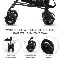CARUCIOR SPORT KINDERKRAFT TIK, TIP UMBRELA, STONE BEIGE | MARKETPLACE SHOPPING CENTER