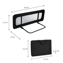 BARIERA DE PAT KINDERKRAFT GUARD AND DREAM BLACK | MARKETPLACE SHOPPING CENTER