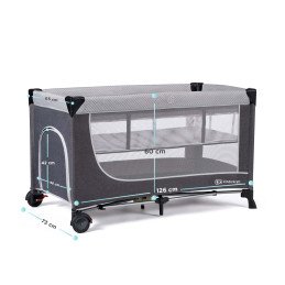 PATUT DE CALATORIE KINDERKRAFT LEODY, GREY | MARKETPLACE SHOPPING CENTER