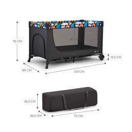 PATUT TRAVEL KINDERKRAFT JOY2, FARA ACCESORII, BLACK | MARKETPLACE SHOPPING CENTER