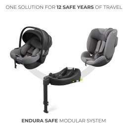 SCOICA AUTO KINDERKRAFT I-LITE CU BAZA ENDURA SAFE FX GREY | MARKETPLACE SHOPPING CENTER