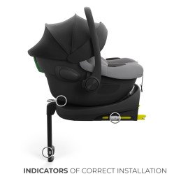 SCOICA AUTO KINDERKRAFT I-LITE CU BAZA ENDURA SAFE FX GREY | MARKETPLACE SHOPPING CENTER