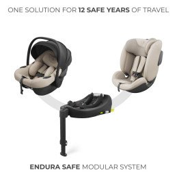 SCOICA AUTO KINDERKRAFT I-LITE CU BAZA ENDURA SAFE FX BEIGE | MARKETPLACE SHOPPING CENTER