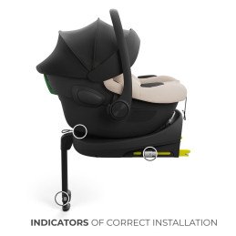 SCOICA AUTO KINDERKRAFT I-LITE CU BAZA ENDURA SAFE FX BEIGE | MARKETPLACE SHOPPING CENTER