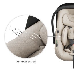 SCOICA AUTO KINDERKRAFT I-LITE CU BAZA ENDURA SAFE FX BEIGE | MARKETPLACE SHOPPING CENTER