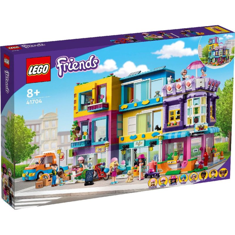 LEGO FRIENDS CLADIREA DE PE STRADA PRINCIPALA 41704 | MARKETPLACE SHOPPING CENTER