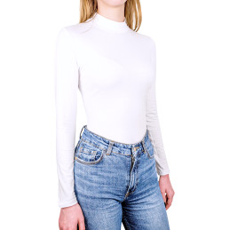 bluza tip maleta, alb