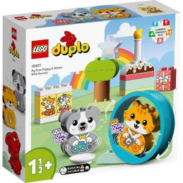 LEGO DUPLO PRIMUL MEU CATELUS SI PRIMUL MEU PISOI CU SUNETE 10977 | 1Buy.ro