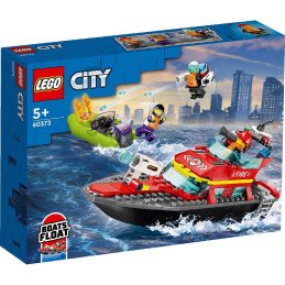 LEGO CITY BARCA DE SALVARE A POMPIERILOR 60373 | 1Buy.ro