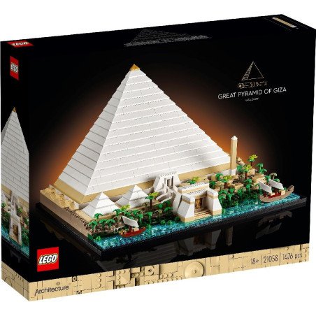 LEGO ARCHITECTURE MAREA PIRAMIDA DIN GIZA 21058 | MARKETPLACE SHOPPING CENTER