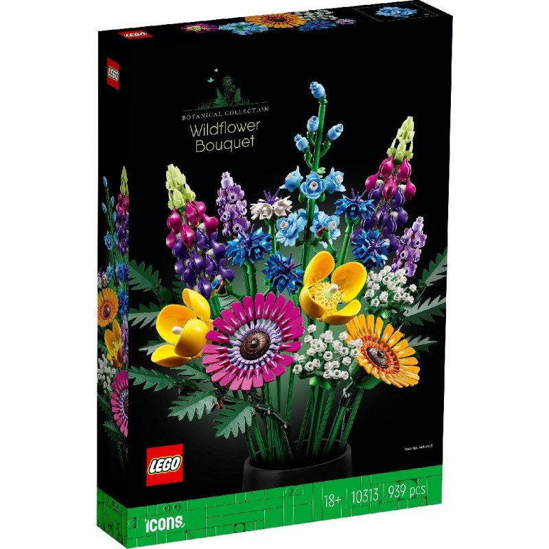LEGO ICONS BUCHET DE FLORI DE CAMP 10313 | MARKETPLACE SHOPPING CENTER