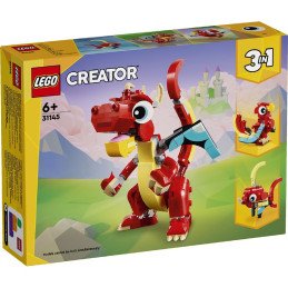 LEGO CREATOR 3IN1 DRAGON ROSU 31145 | 1Buy.ro