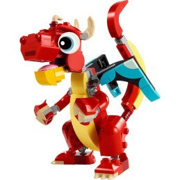 LEGO CREATOR 3IN1 DRAGON ROSU 31145 | MARKETPLACE SHOPPING CENTER