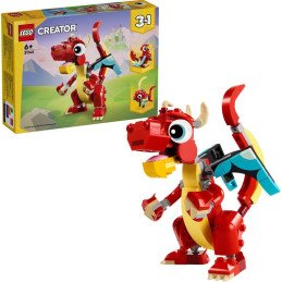 LEGO CREATOR 3IN1 DRAGON ROSU 31145 | MARKETPLACE SHOPPING CENTER