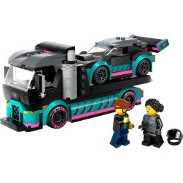 LEGO CITY MASINA DE CURSE SI CAMION TRANSPORTATOR DE MASINI 60406 | MARKETPLACE SHOPPING CENTER