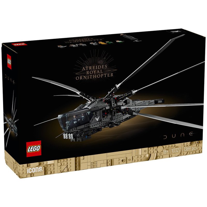 LEGO ICONS DUNE ATREIDES ROYAL ORNITHOPTER 10327 | MARKETPLACE SHOPPING CENTER