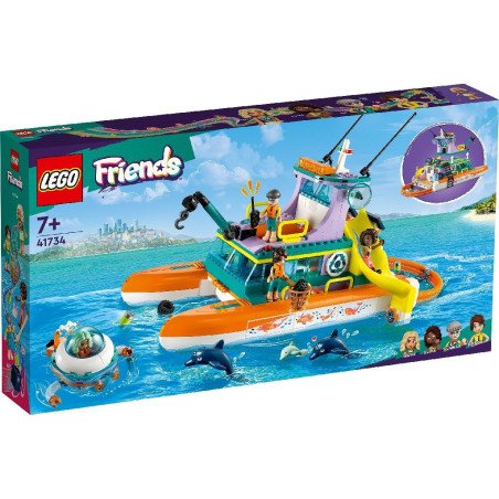 LEGO FRIENDS BARCA DE SALVARE PE MARE 41734 | MARKETPLACE SHOPPING CENTER