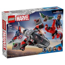 LEGO MARVEL SUPER HEROES BATALIA DINTRE CAPITANUL AMERICA SI HULK ROSU 76292 | 1Buy.ro