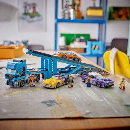 LEGO CITY CAMION TRANSPORTOR DE MASINI SPORT 60408 | MARKETPLACE SHOPPING CENTER