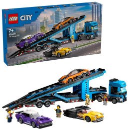 LEGO CITY CAMION TRANSPORTOR DE MASINI SPORT 60408 | MARKETPLACE SHOPPING CENTER