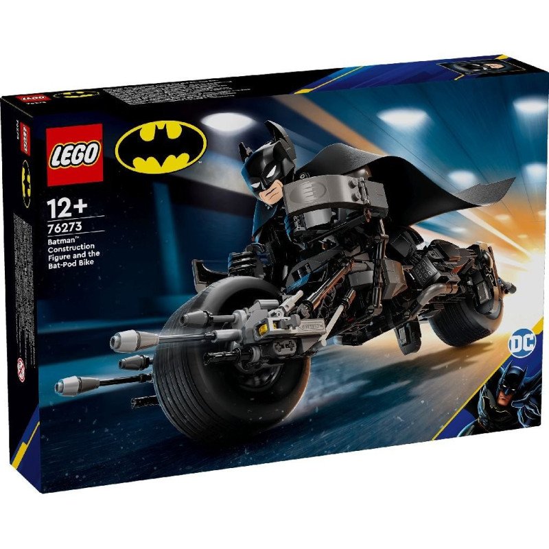 LEGO SUPER HEROES FIGURINA DE CONSTRUCTIE BATMAN SI MOTOCICLETA BAT-POD 76273 | MARKETPLACE SHOPPING CENTER