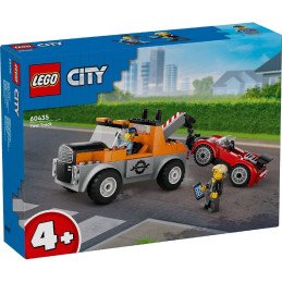 LEGO CITY CAMIONETA DE TRACTARE SI MASINA SPORT 60435 | 1Buy.ro