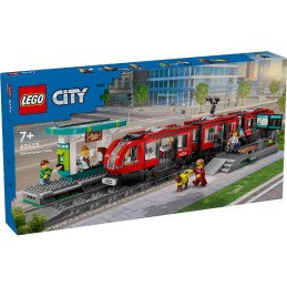 LEGO CITY TRAINS STATIE SI TRAMVAI IN CENTRUL ORASULUI 60423 | 1Buy.ro