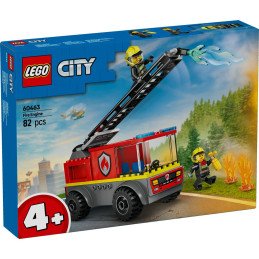 LEGO CITY CAMION DE POMPIERI CU SCARA 60463 | 1Buy.ro