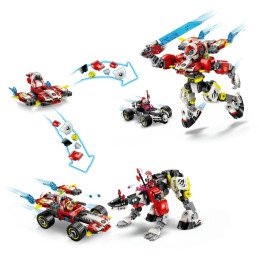 LEGO DREAMZZZ ROBOTUL TIGRU AL LUI COOPER SI MASINA HOT ROD A LUI ZERO 71497 | MARKETPLACE SHOPPING CENTER