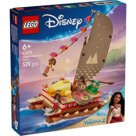 LEGO DISNEY CANOEA DE AVENTURA A MOANEI 43270 | MARKETPLACE SHOPPING CENTER