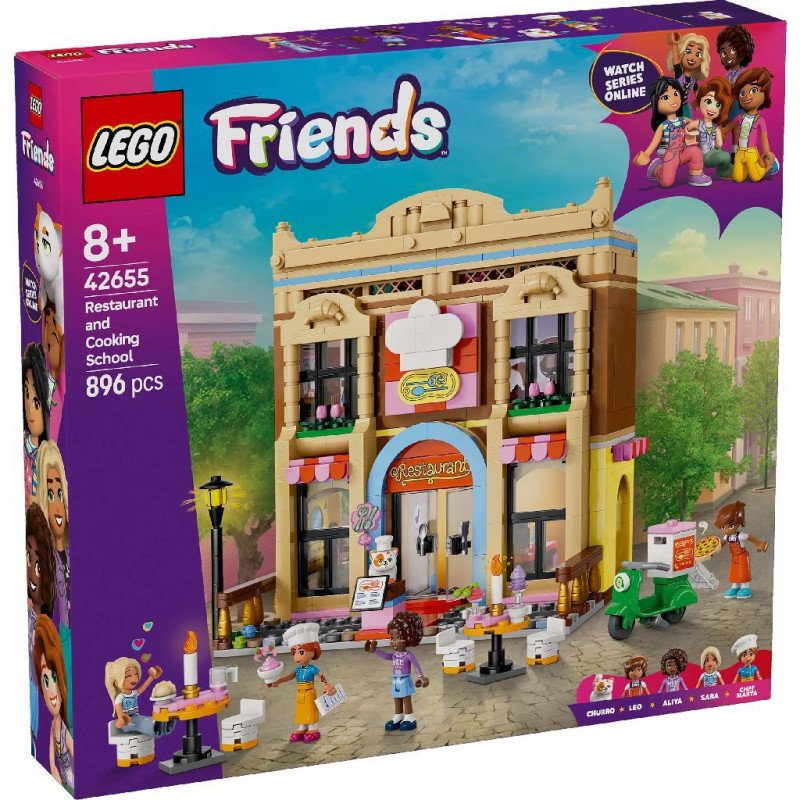 LEGO FRIENDS RESTAURANT SI SCOALA DE GASTRONOMIE 42655 | MARKETPLACE SHOPPING CENTER