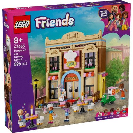 LEGO FRIENDS RESTAURANT SI SCOALA DE GASTRONOMIE 42655 | MARKETPLACE SHOPPING CENTER