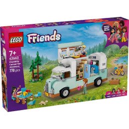 LEGO FRIENDS AVENTURA ÎN RULOTA CU PRIETENII 42663 | 1Buy.ro