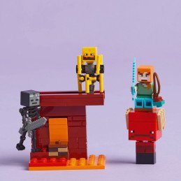LEGO MINECRAFT BATALIE DEASUPRA LAVEI ÎN NETHER 21266 | MARKETPLACE SHOPPING CENTER