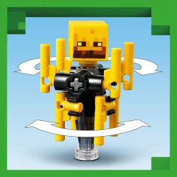 LEGO MINECRAFT BATALIE DEASUPRA LAVEI ÎN NETHER 21266 | MARKETPLACE SHOPPING CENTER