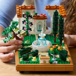 LEGO ICONS GRADINA CU FANTANA 10359 | MARKETPLACE SHOPPING CENTER