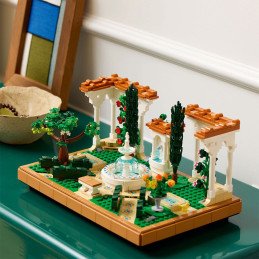 LEGO ICONS GRADINA CU FANTANA 10359 | MARKETPLACE SHOPPING CENTER