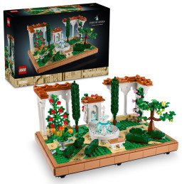 LEGO ICONS GRADINA CU FANTANA 10359 | MARKETPLACE SHOPPING CENTER