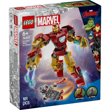 LEGO SUPER HEROES ROBOTUL IRON MAN VS. ULTRON 76307 | MARKETPLACE SHOPPING CENTER
