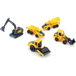 MAISTO SET 5 UTILAJE DE CONSTRUCTII VOLVO | MARKETPLACE SHOPPING CENTER